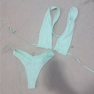 Mint Green Bikini Set